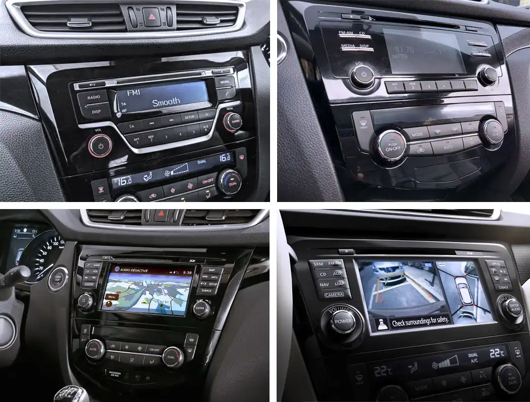 CarPlay Android head unit for Nissan X-Trail_Qashqai